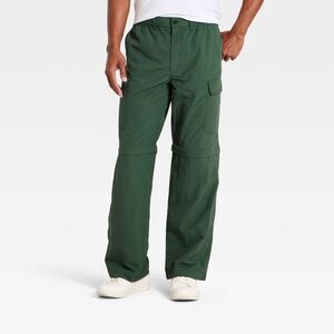Men's Convertible Cargo Pants - Goodfellow & Co Green M